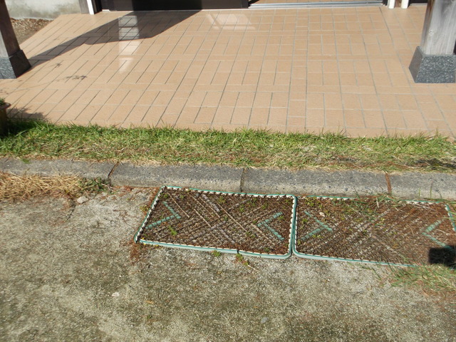 事務所入り口段差