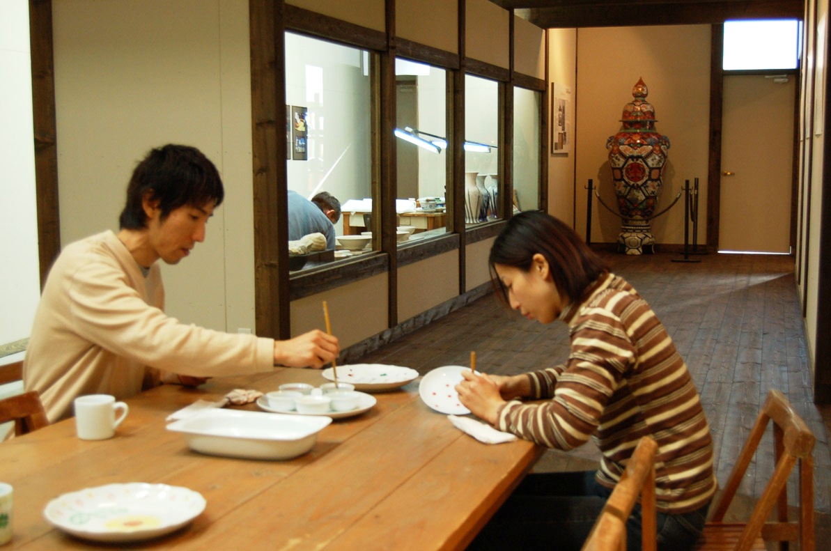 絵付け体験可能