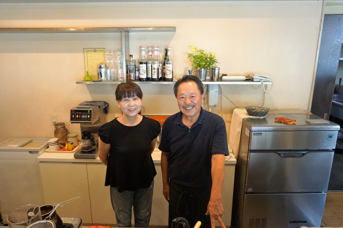 マスター夫妻が優しい笑顔で迎え入れていだけます