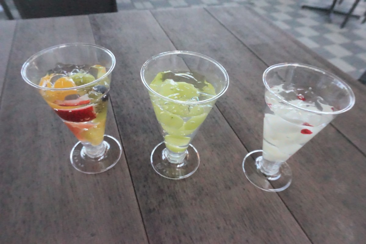 脊振のおいしい湧き水を使ったジュレはお土産にも最適です。