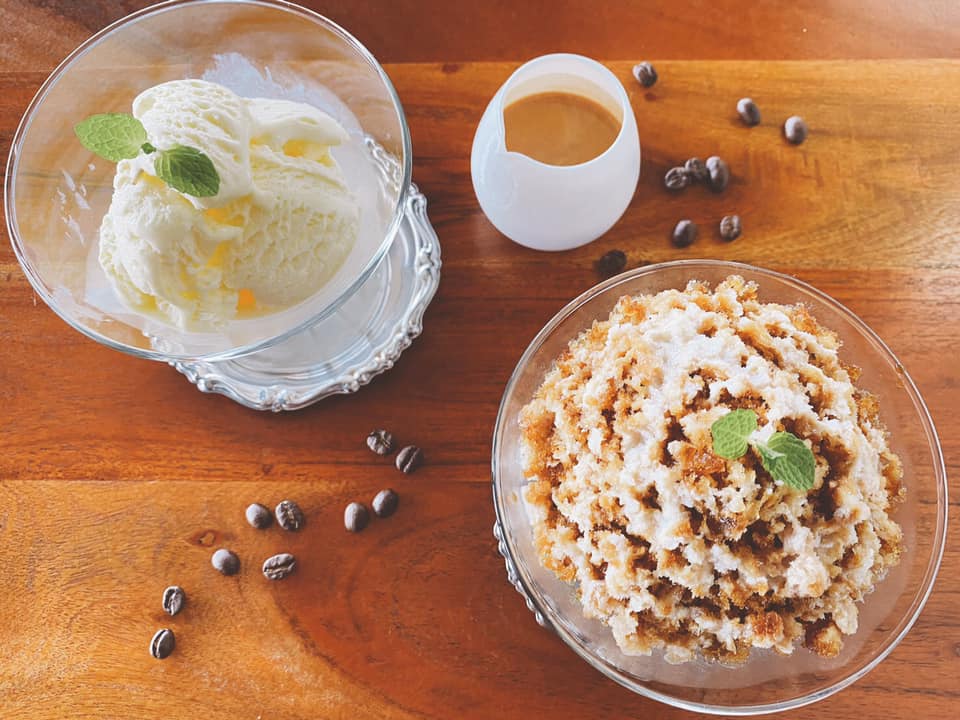 （右下）自慢のエスプレッソグラニテ＆ゼリー