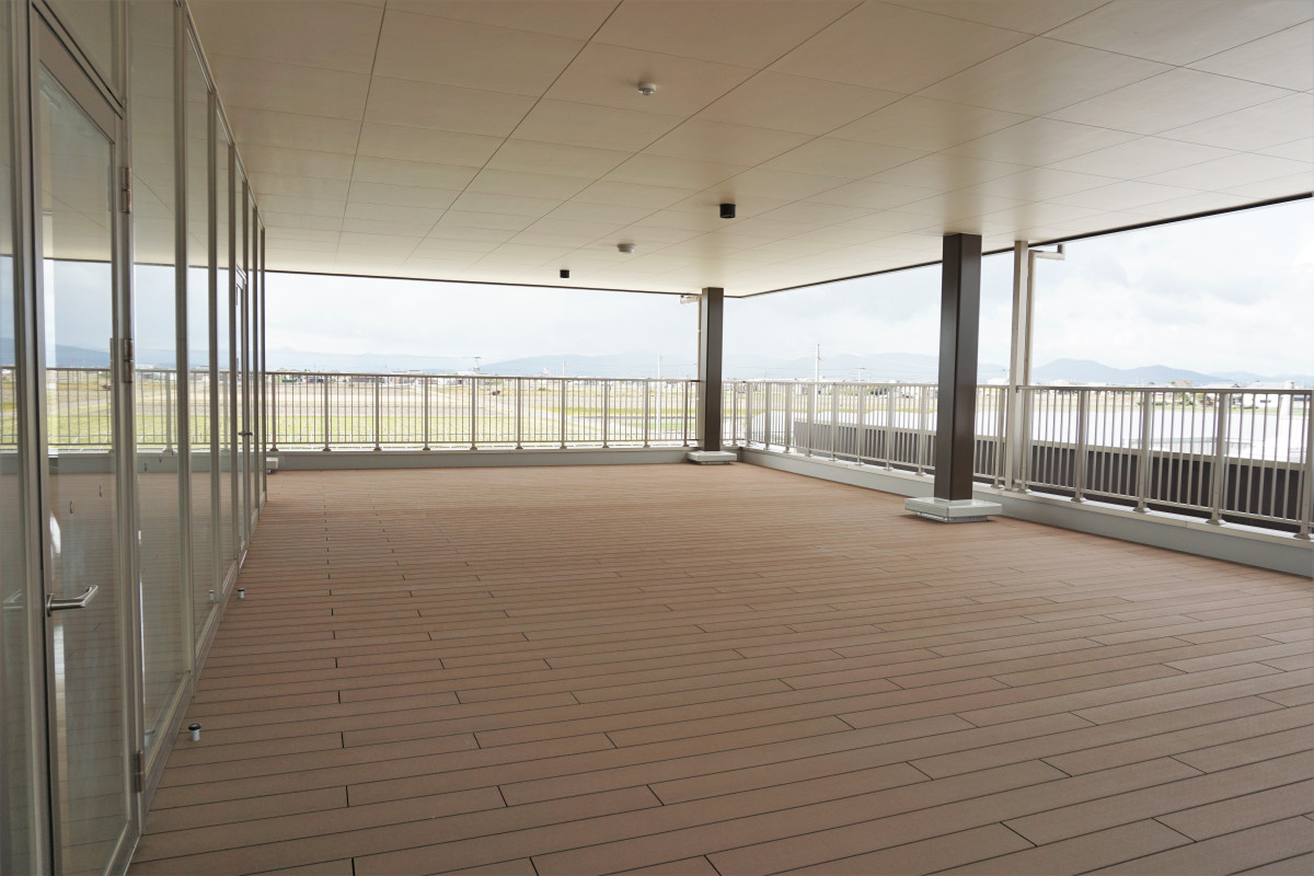 【2階：展望デッキ】レストランをご利用の方のみデッキへ