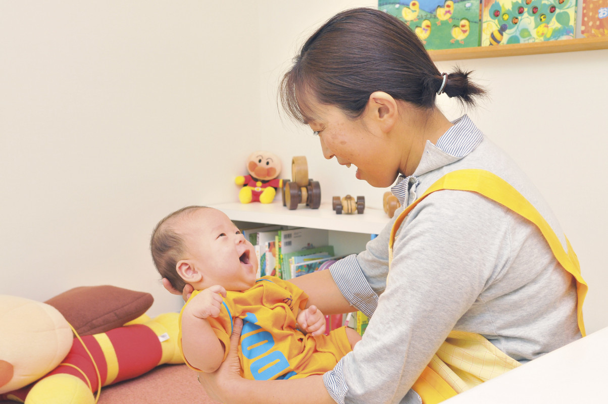 保育士の資格をもったスタッフが対応、無料託児あり