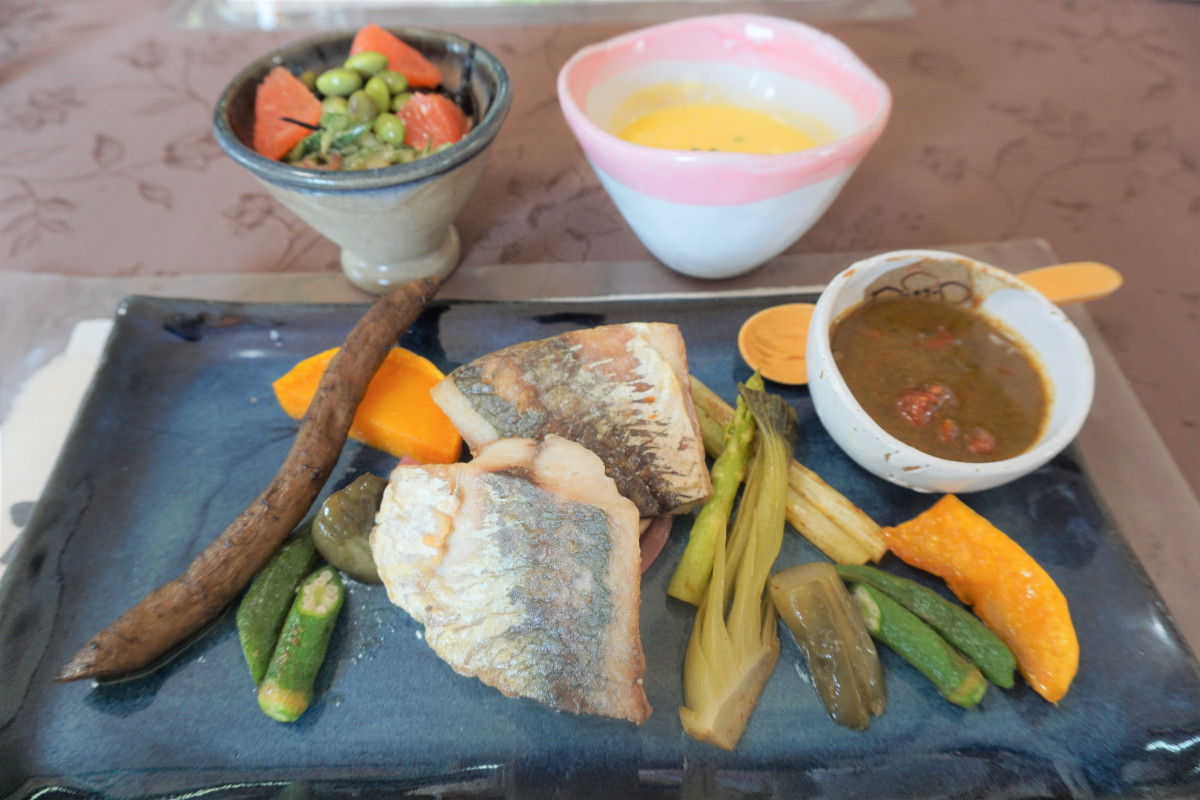 ランチのお料理の一例です