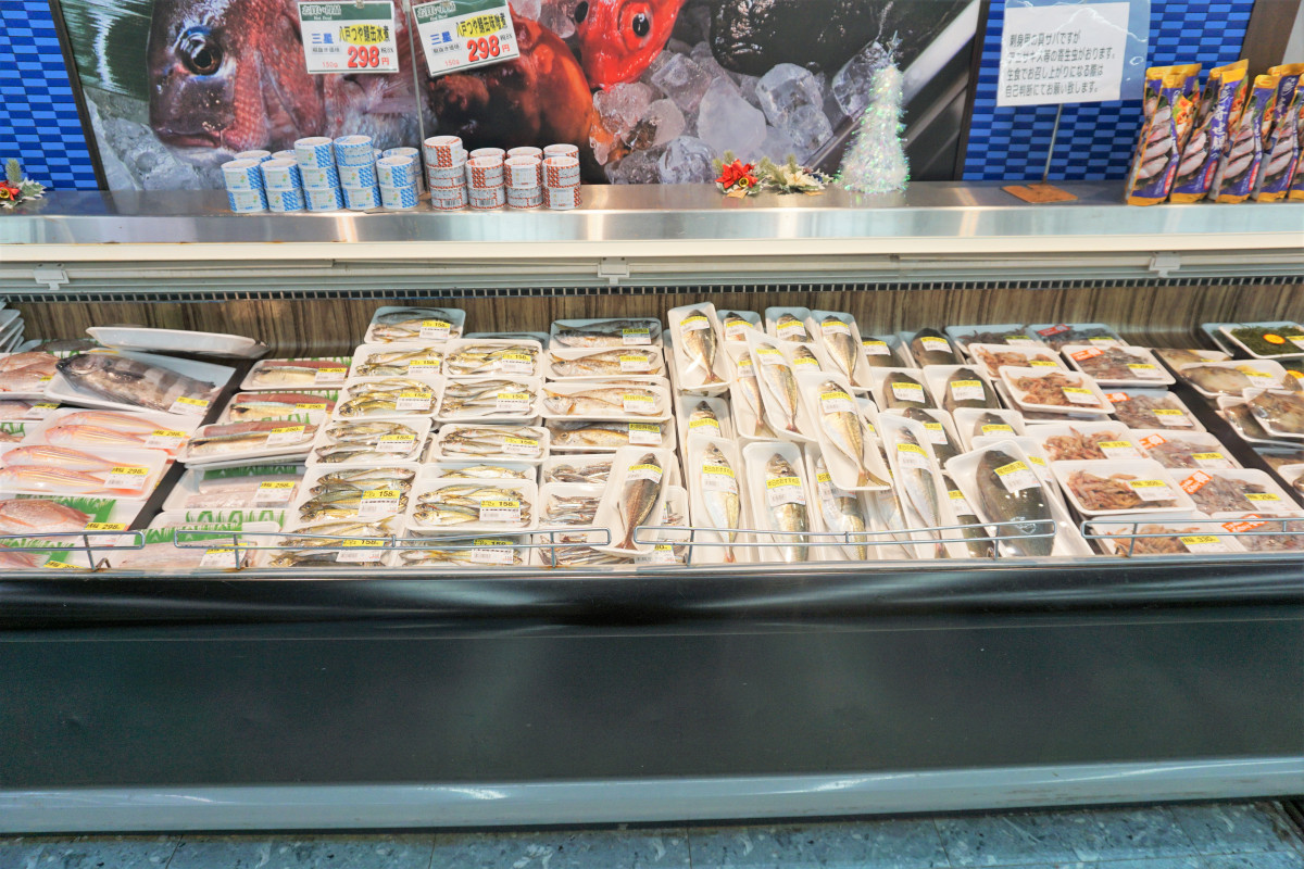 鮮魚コーナー