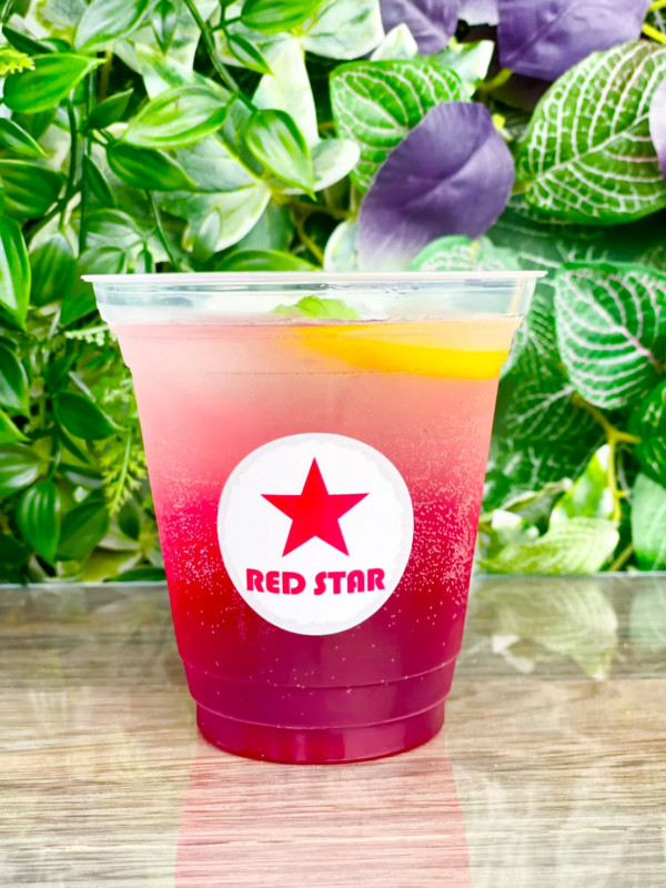 サガン鳥栖レジェンド赤星拓さん考案【 無添加特製赤しそドリンク レッドスター 】