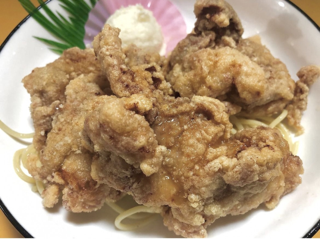 1個が大きい唐揚げ！