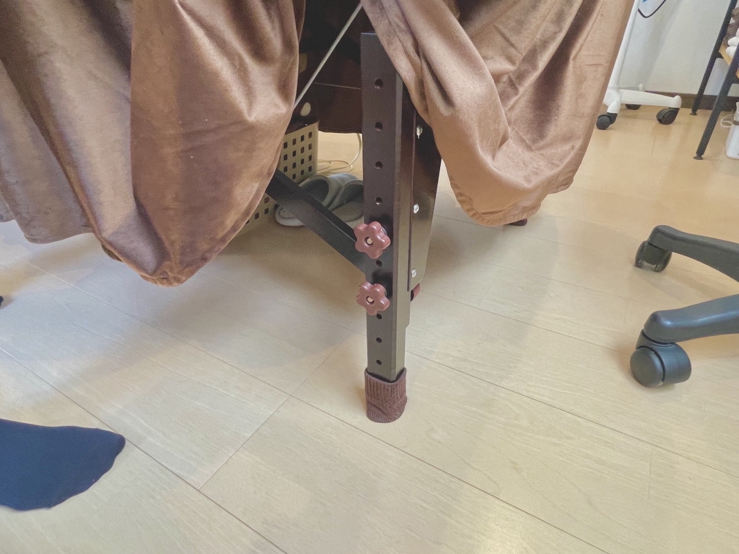 ベッドの高さ変更可能