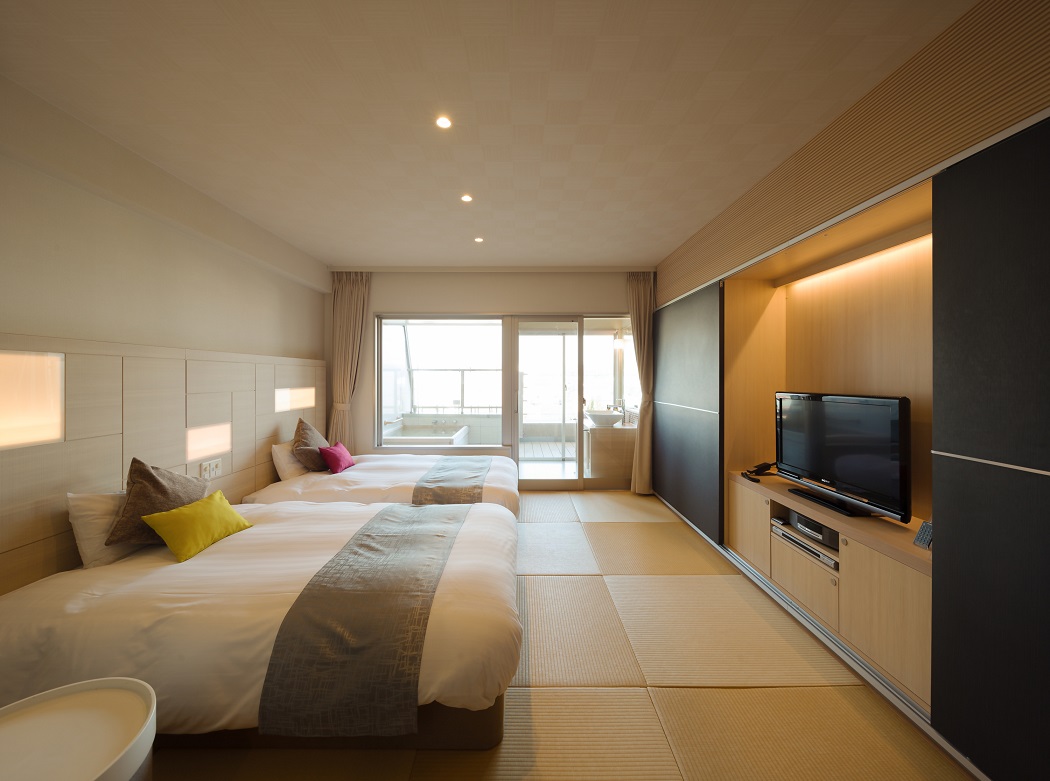 露天風呂付き和洋室Soraツイン