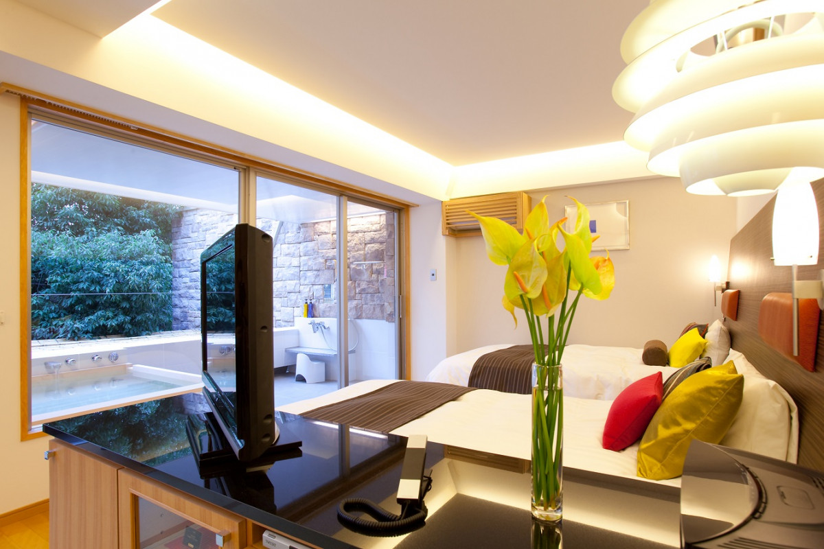 露天風呂付き和洋室