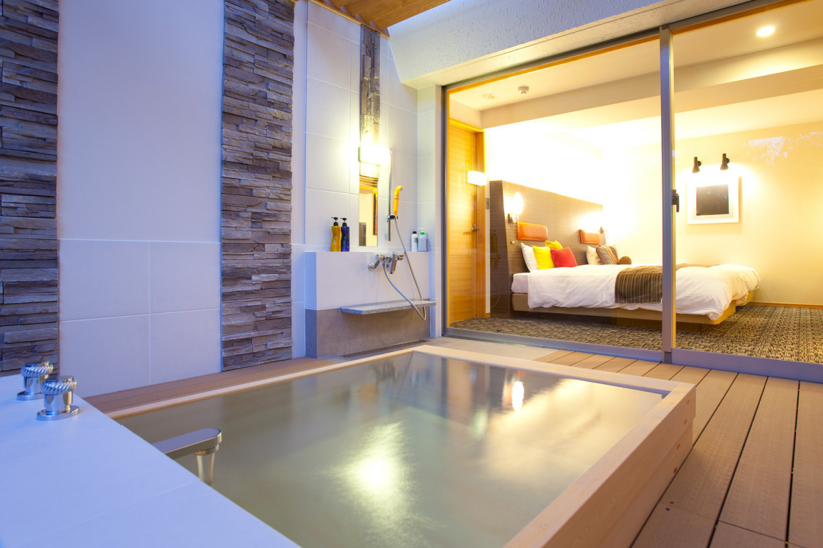 露天風呂付き和洋室