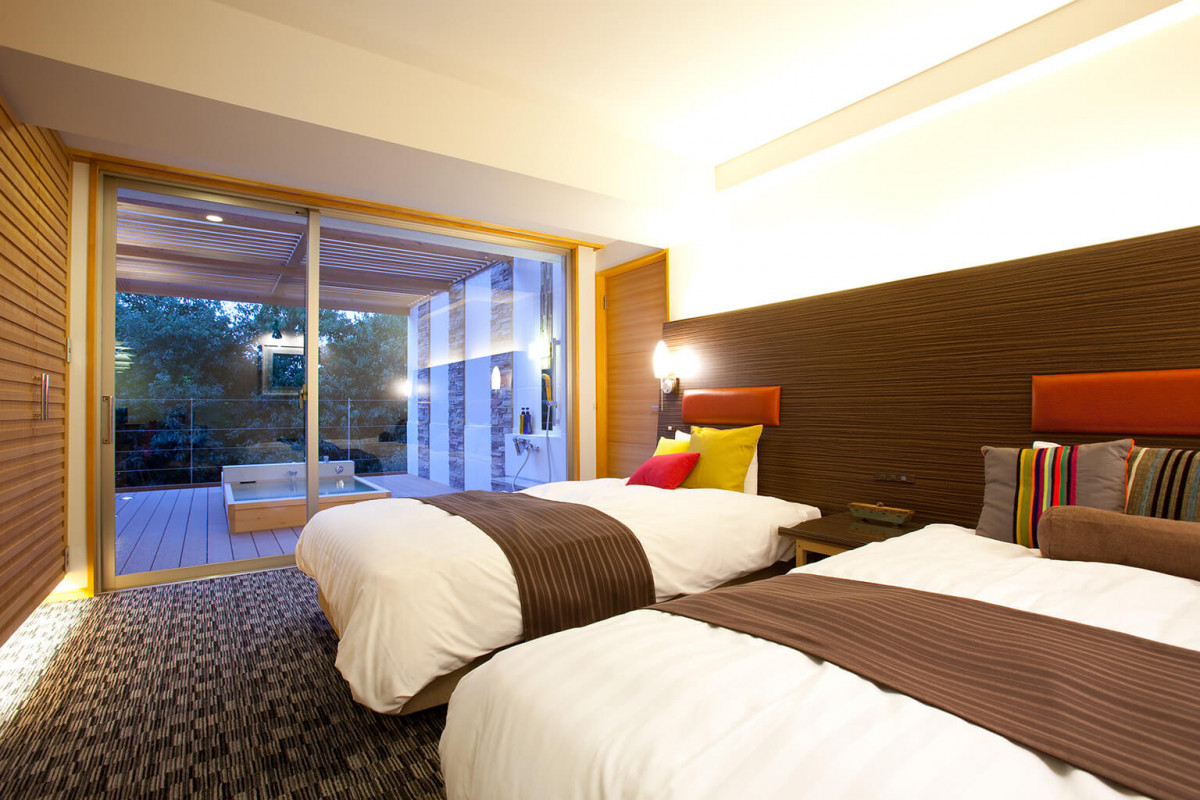 露天風呂付き和洋室