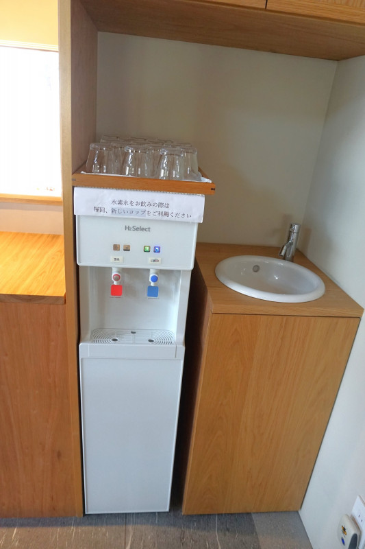 セルフサービスの水素水