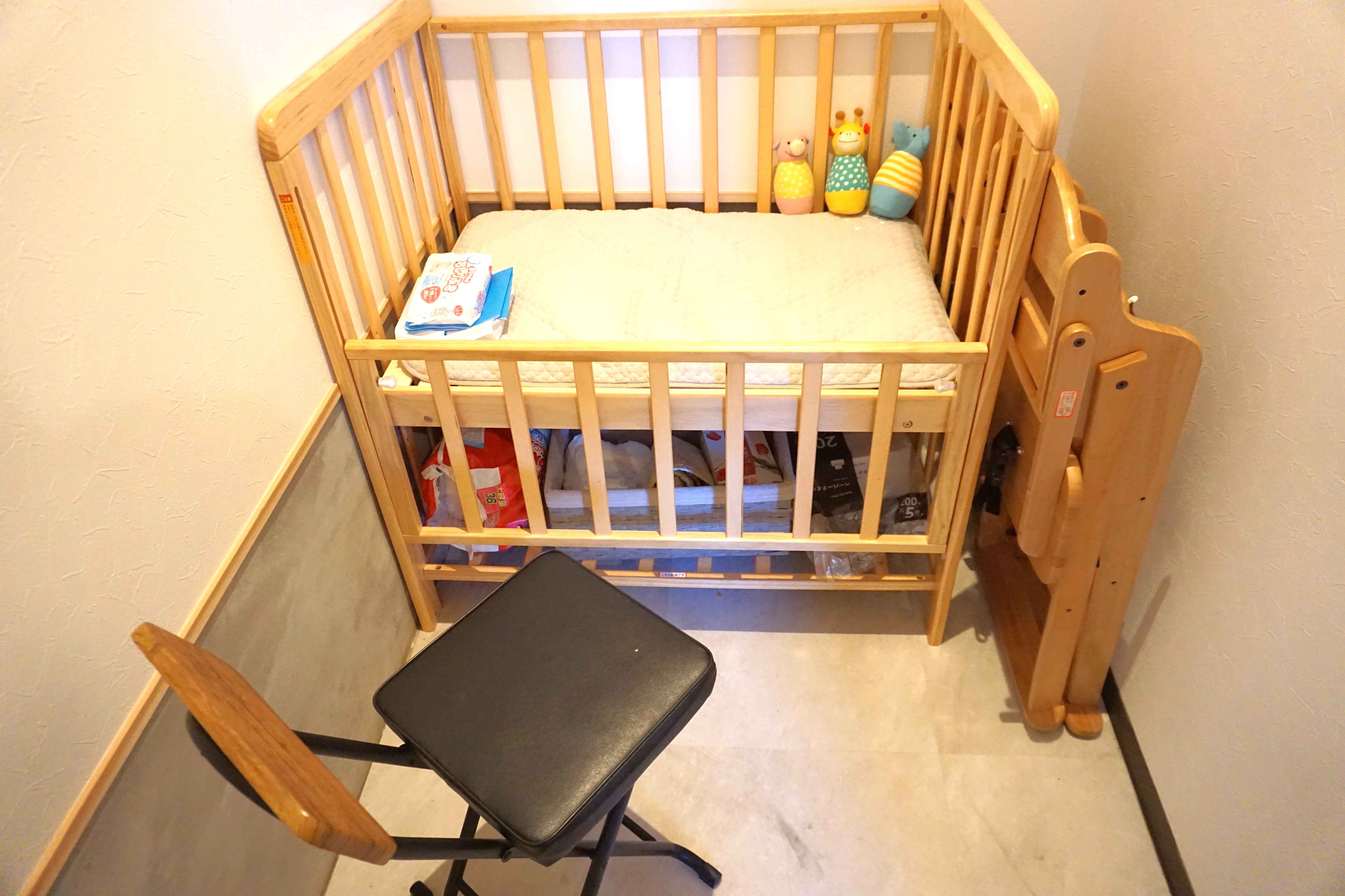 授乳室・ベビーベッドあります