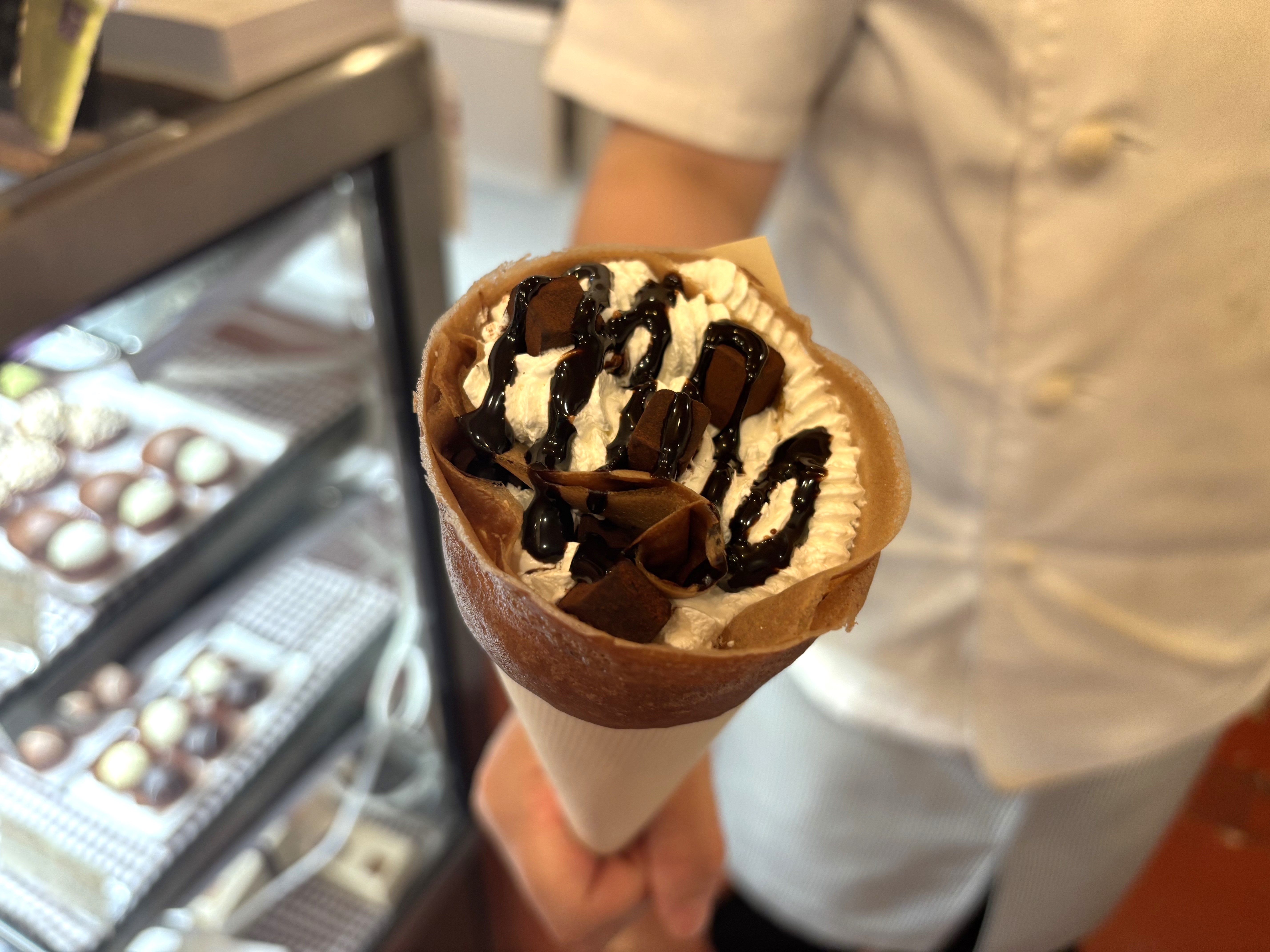 生チョコスイートクレープ♪