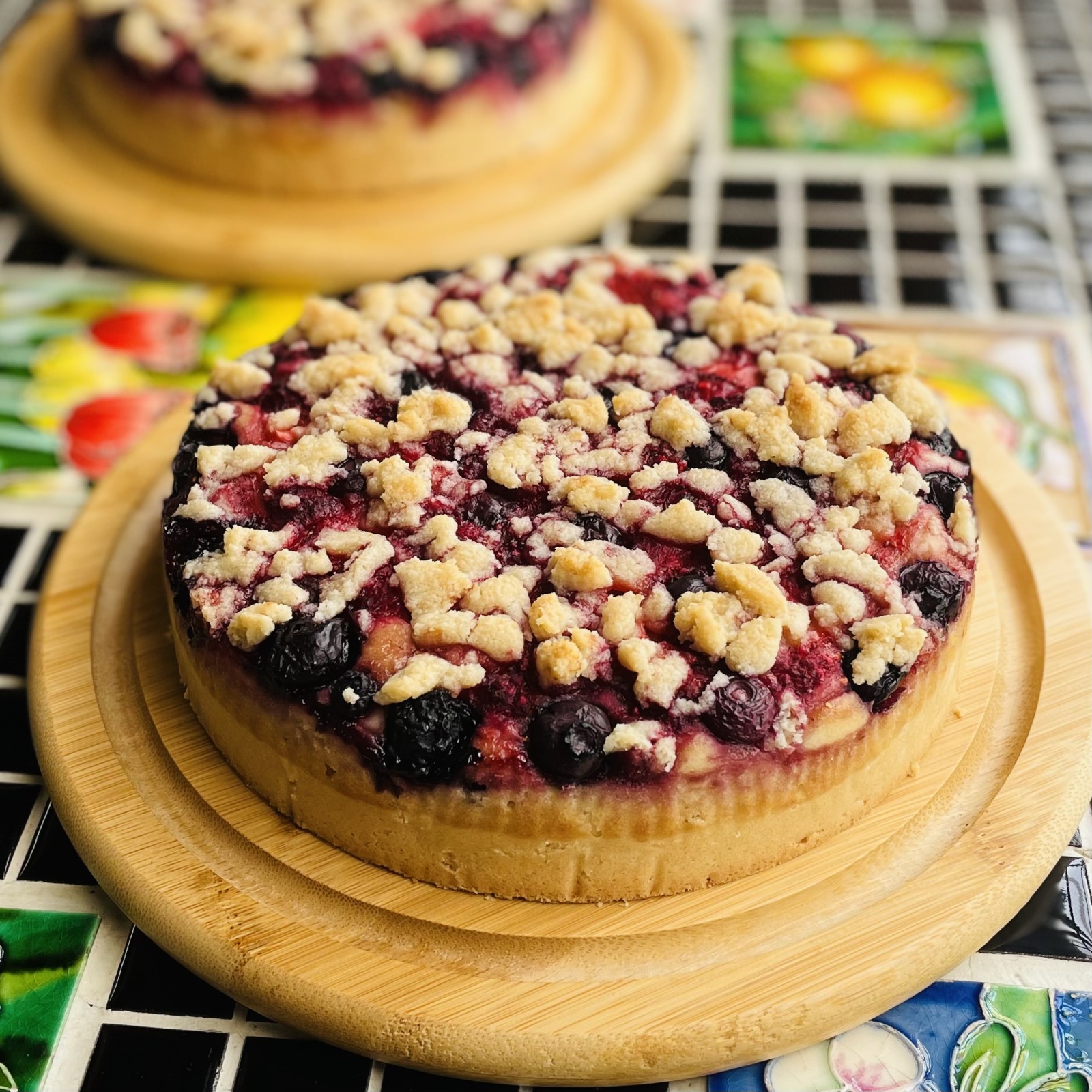 米粉のベリーベリーケーキ