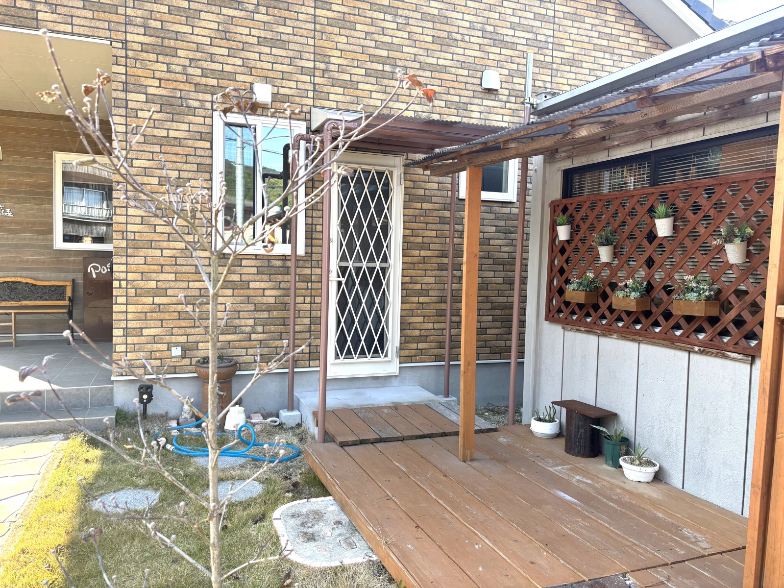 トイレへの通路