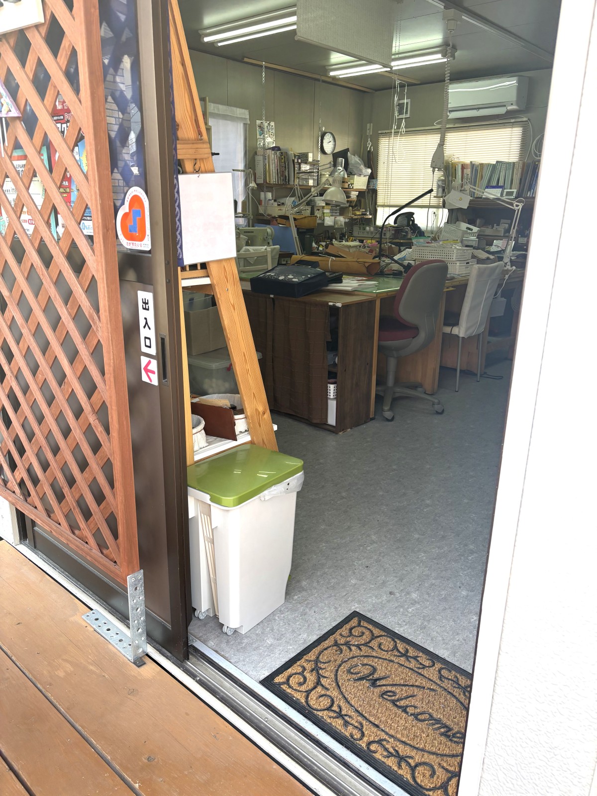 靴のまま上がれます