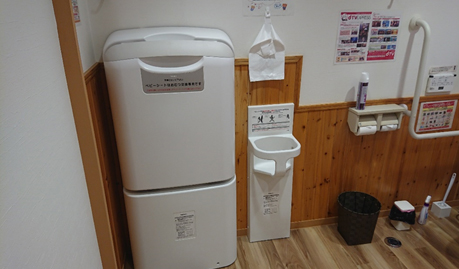 おむつ交換台、ベビーキープ